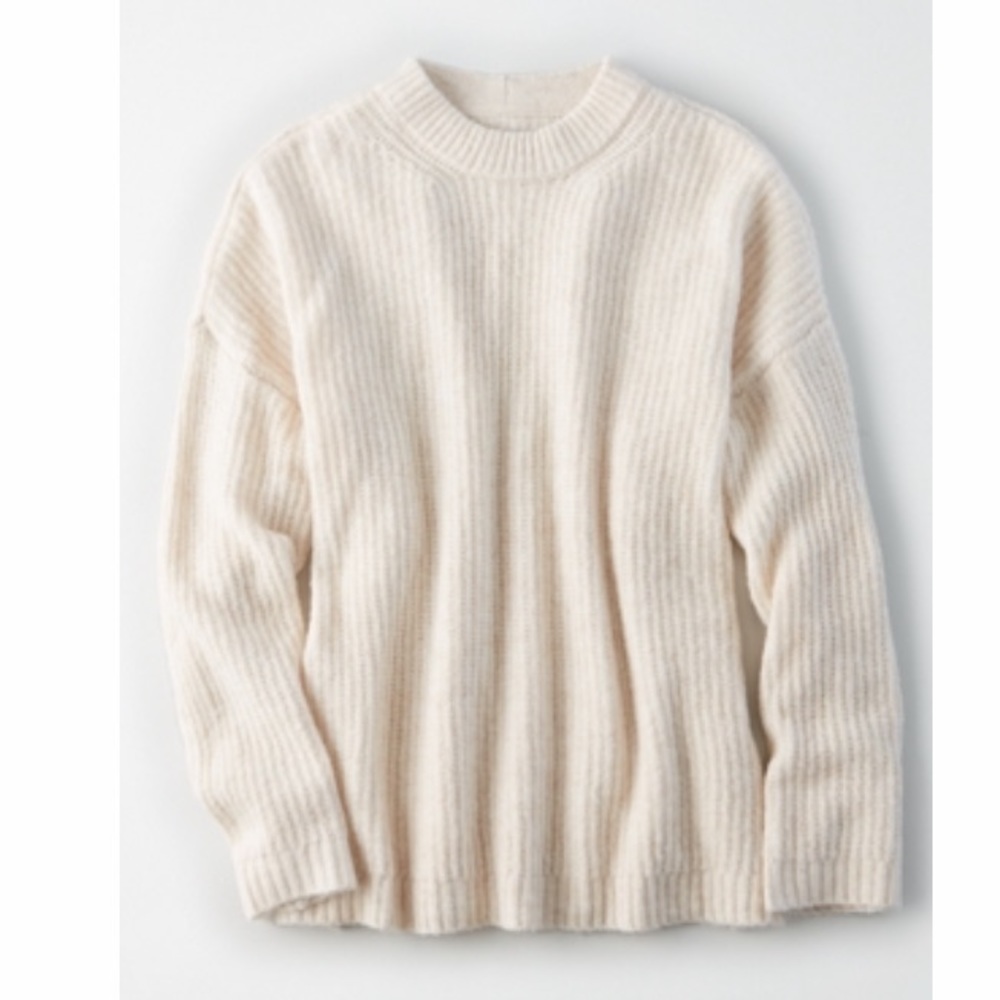 AE Oversized Softest Crew Neck Sweater